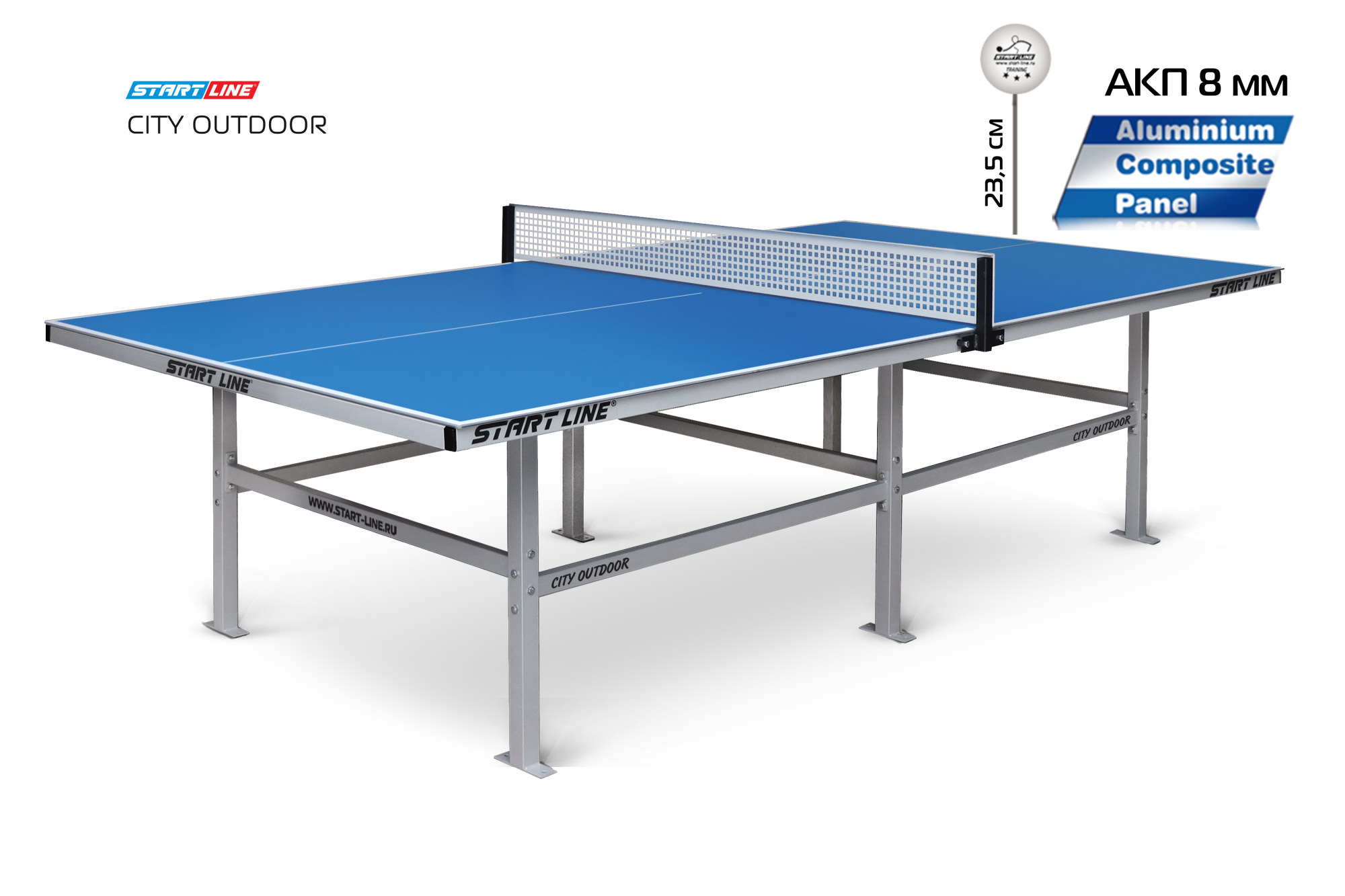 Улучшенная технология производства всепогодных теннисных столов