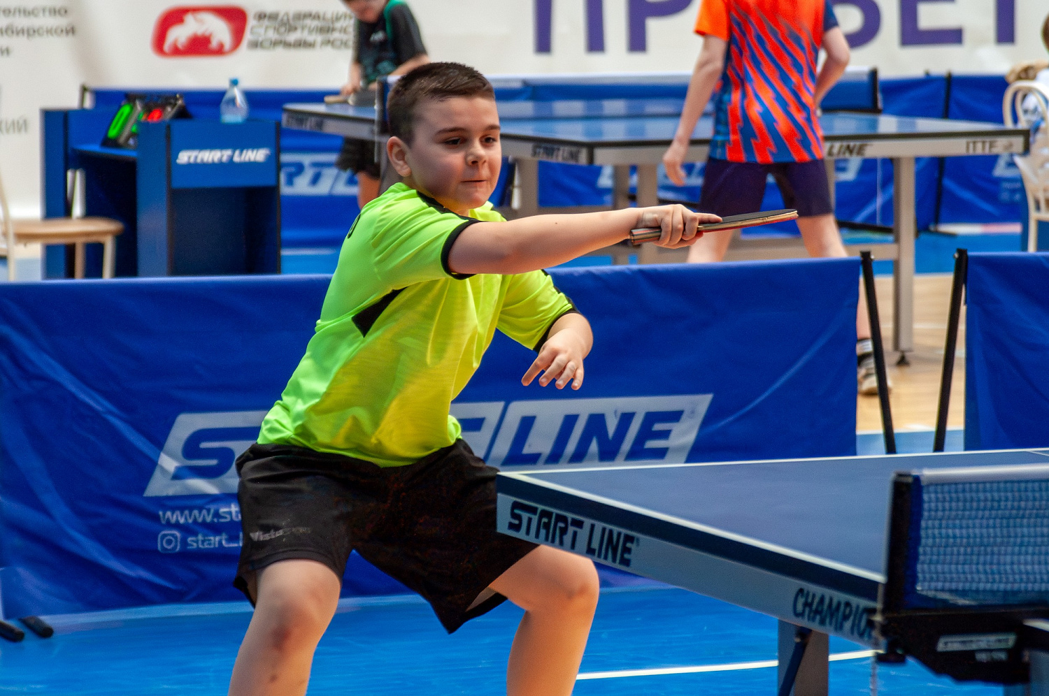 Всероссийские соревнования по настольному теннису-2024