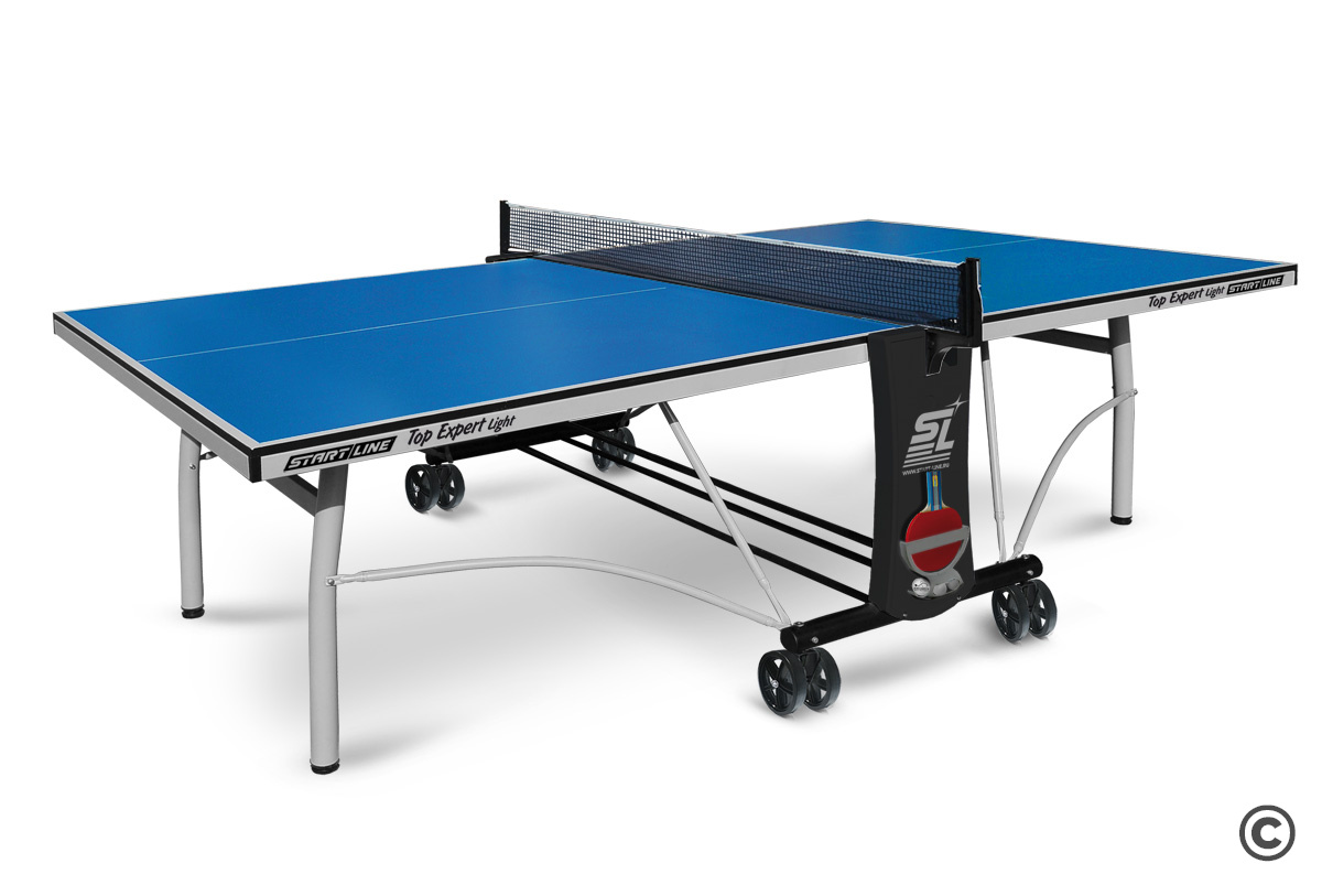 Стол теннисный Top Expert Light Синий УЦЕНКА №94 Фото №1
