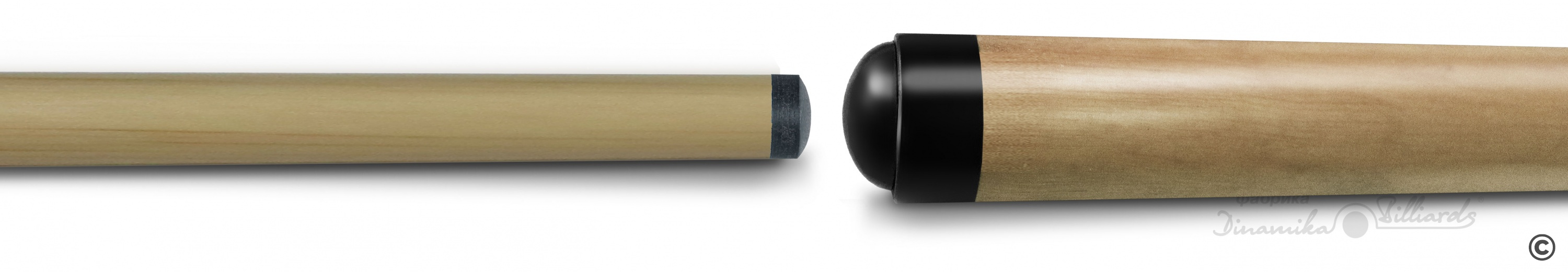 1-1-Пул Кий "Звездочка" 1 РС, турняк-граб светлый Фото №2