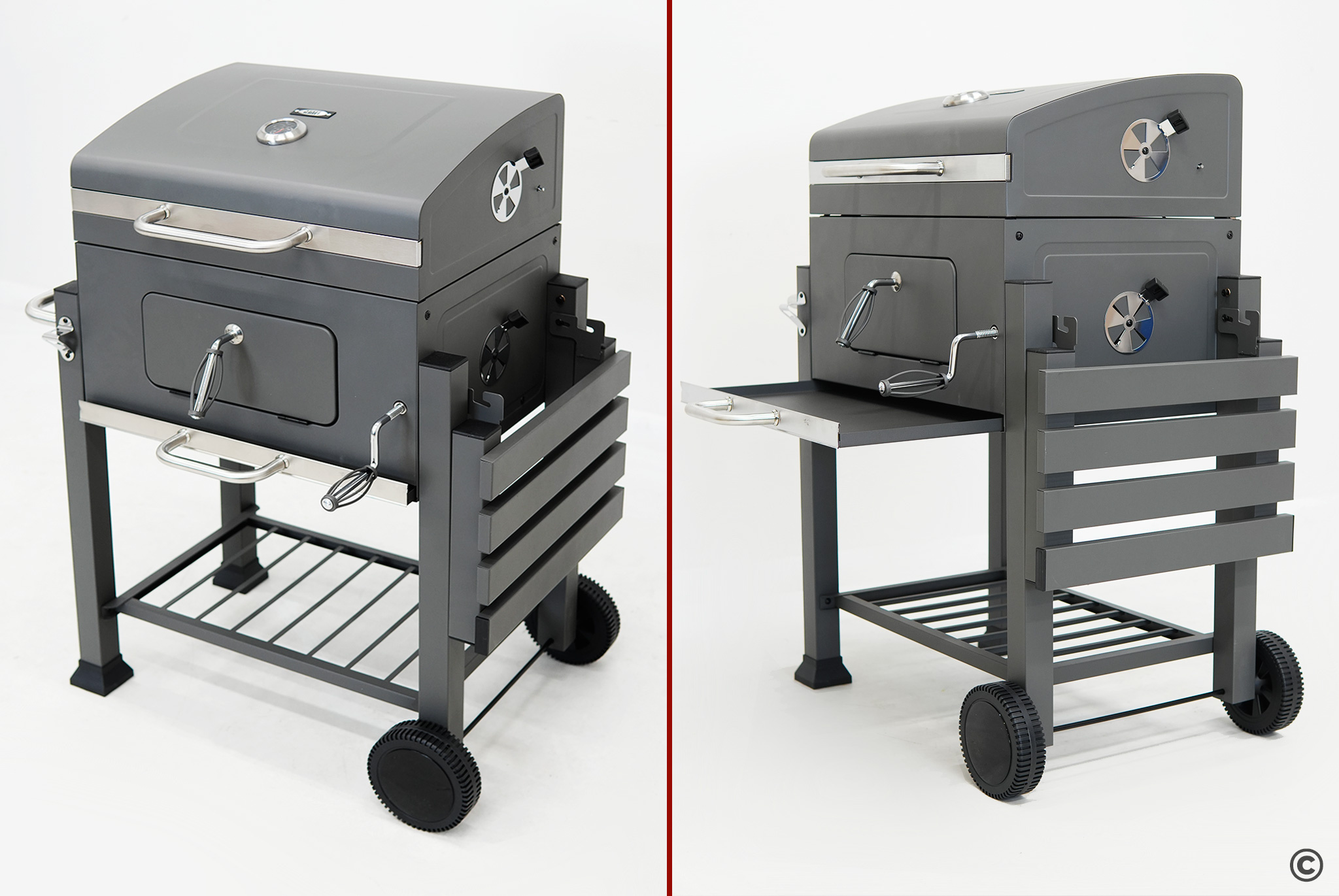 Прямоугольный угольный гриль LOCKER Фото №10