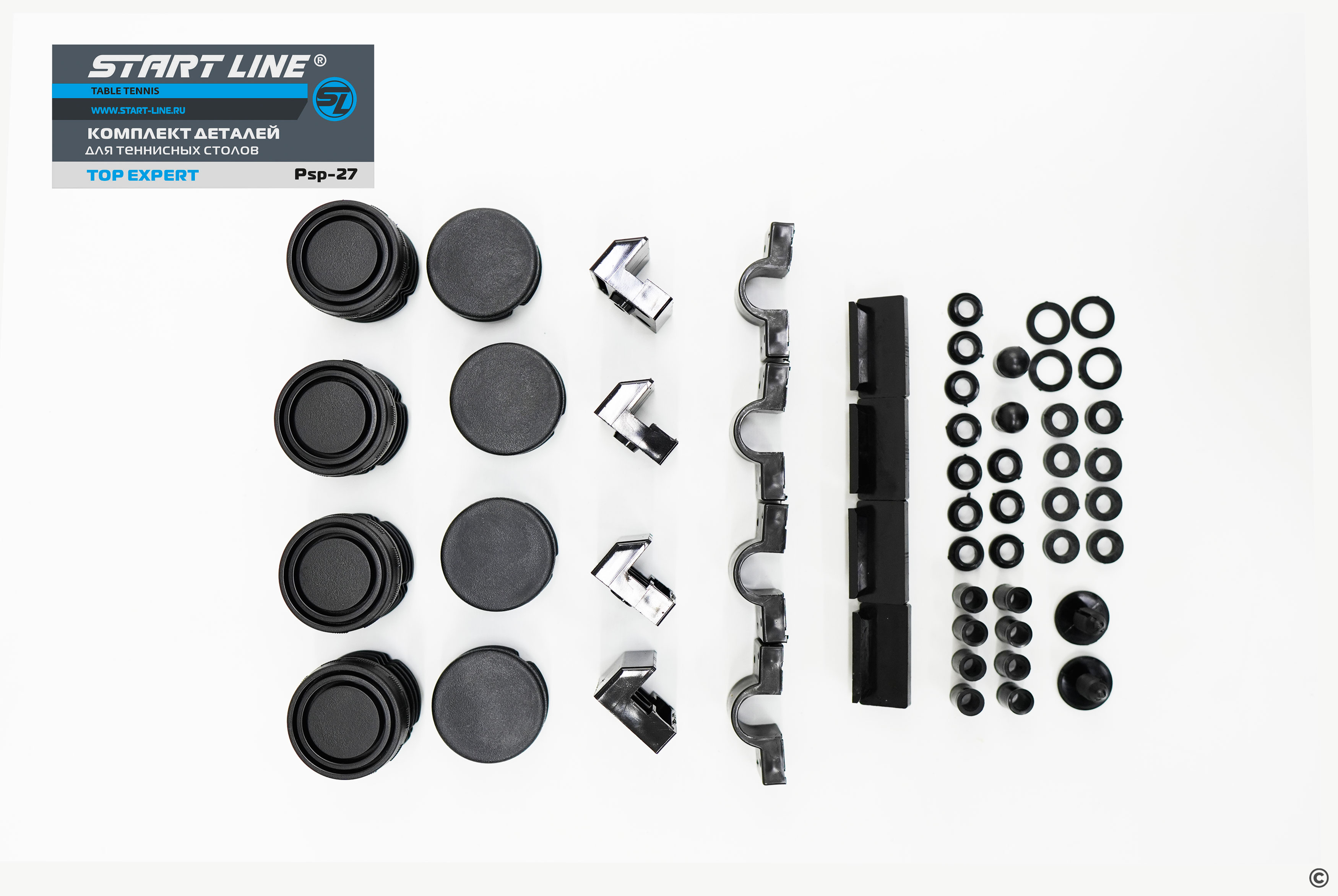 Комплект деталей для теннисных столов Top Expert Фото №1