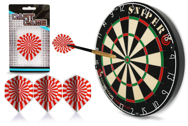 Набор-оперений_EDB005_SLP-P-CLASSICRED_04 Набор-оперений_EDB005_SLP-P-CLASSICRED_04