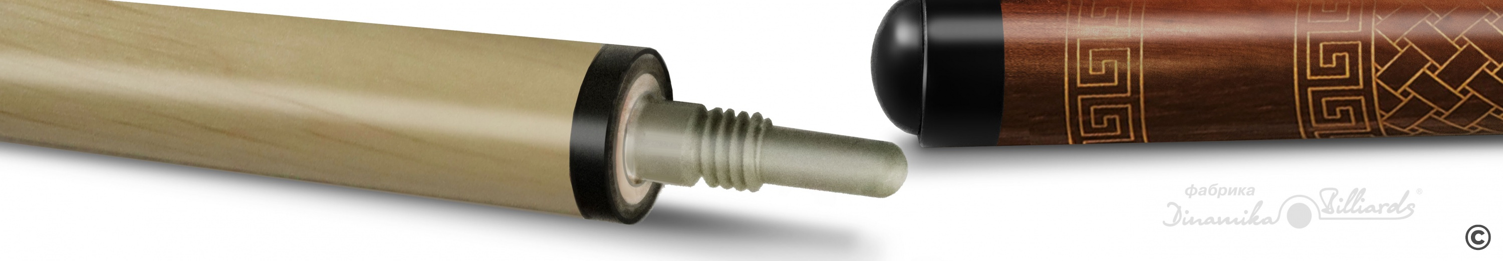 2-5-Р Кий "Любительский" 2 РС, турняк-граб,цвет венге Дракон Фото №3