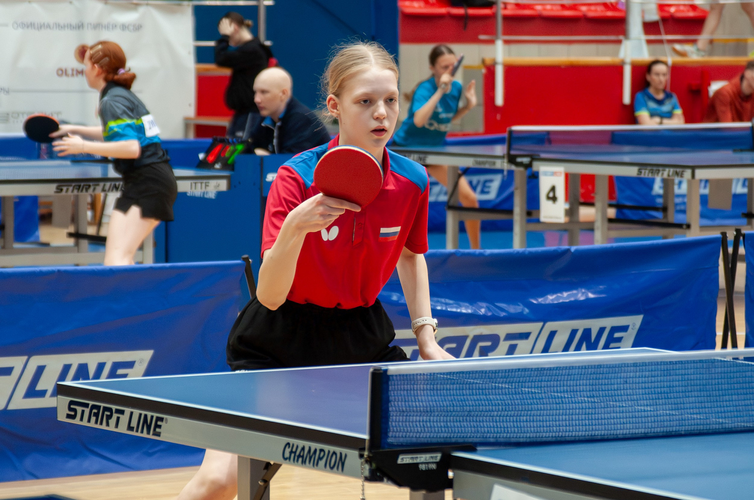 Всероссийские соревнования по настольному теннису-2024