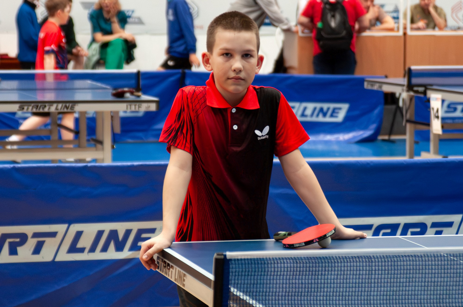 Всероссийские соревнования по настольному теннису-2024