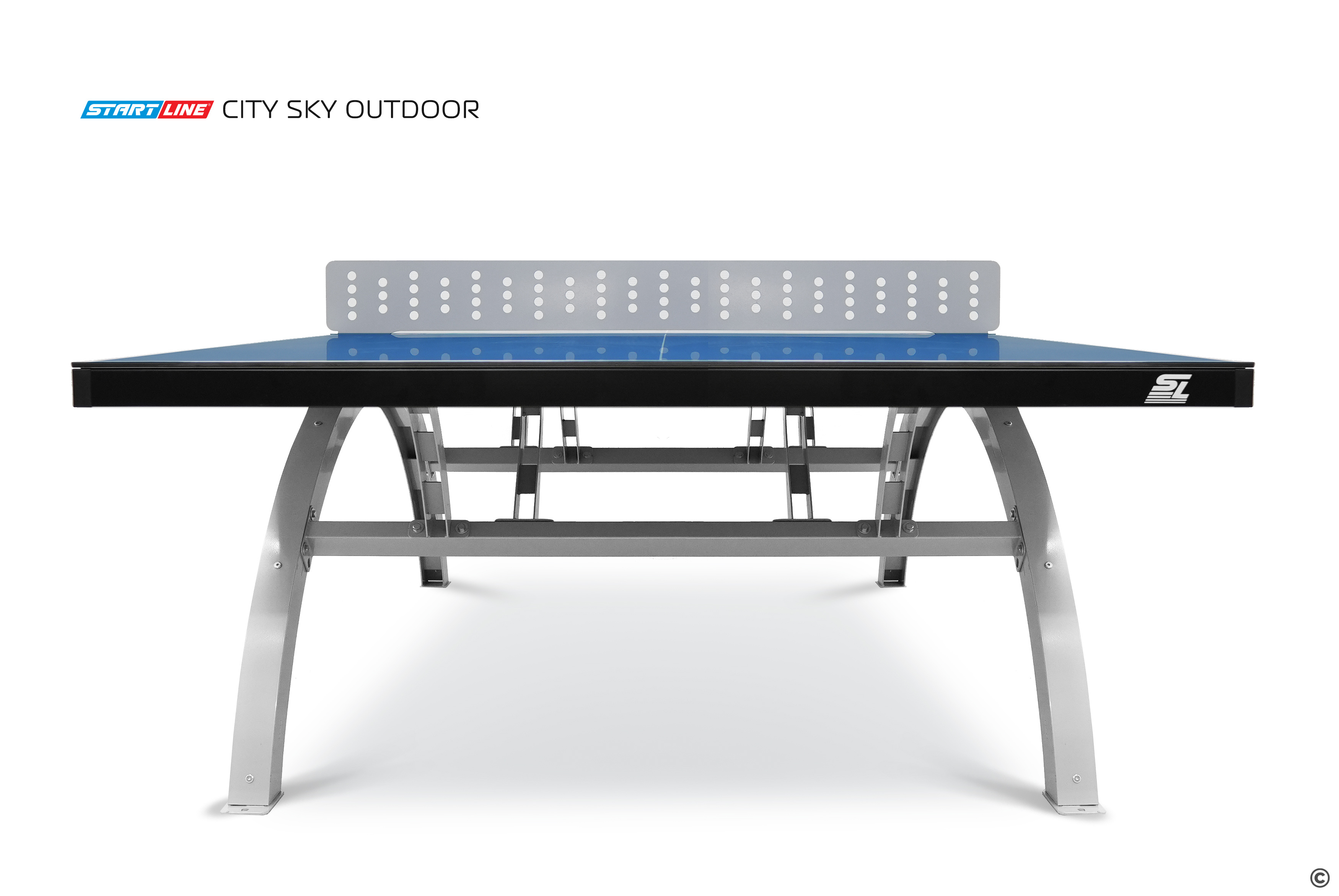 Стол теннисный City SKY Всепогодный Синий Фото №6