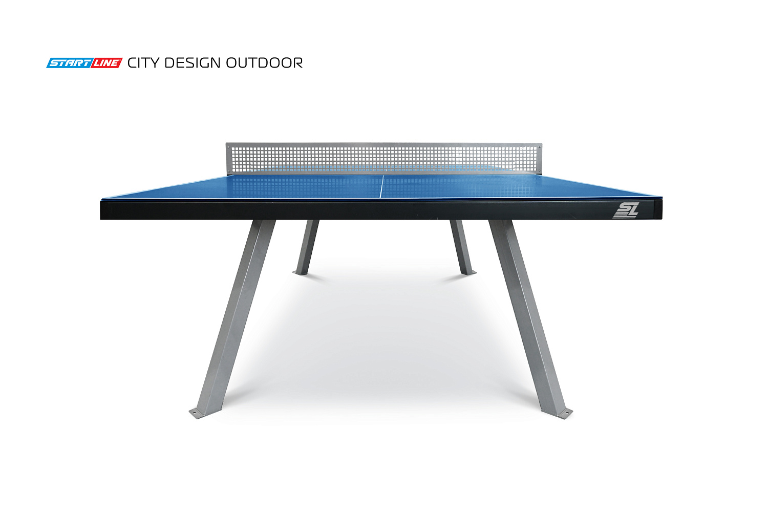 Новый теннисный стол City Design Всепогодный. Современный дизайн антивандальной модели