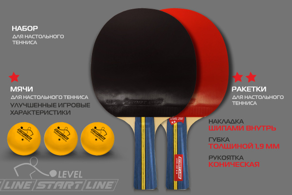 Набор-2-р-ки-Level-200,-3-мяча-Club-Select_03+