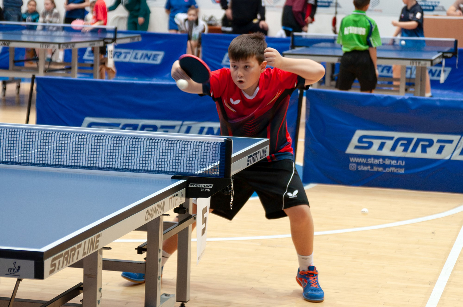 Всероссийские соревнования по настольному теннису-2024