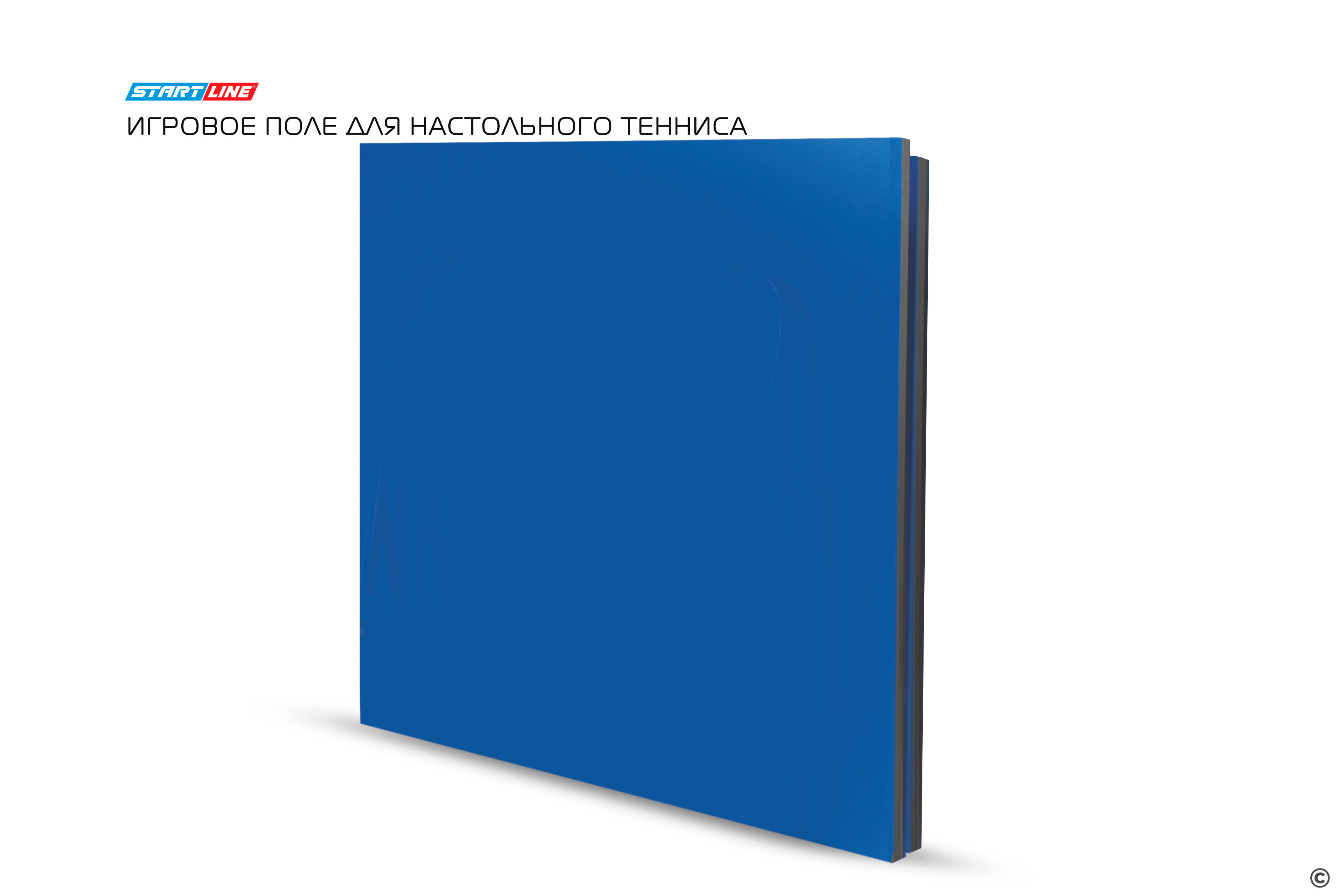 Игровое поле для настольного тенниса для бильярдного стола blue Фото №3