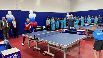В Санкт-Петербурге открылся новый зал для настольного тенниса, укомплектованный столами Double Fish 235 от Start Line!
