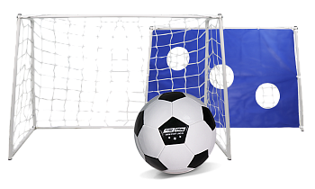 Футбольные ворота и мячи