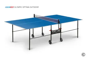 Теннисный стол start line compact outdoor 2 lx green 6044 11